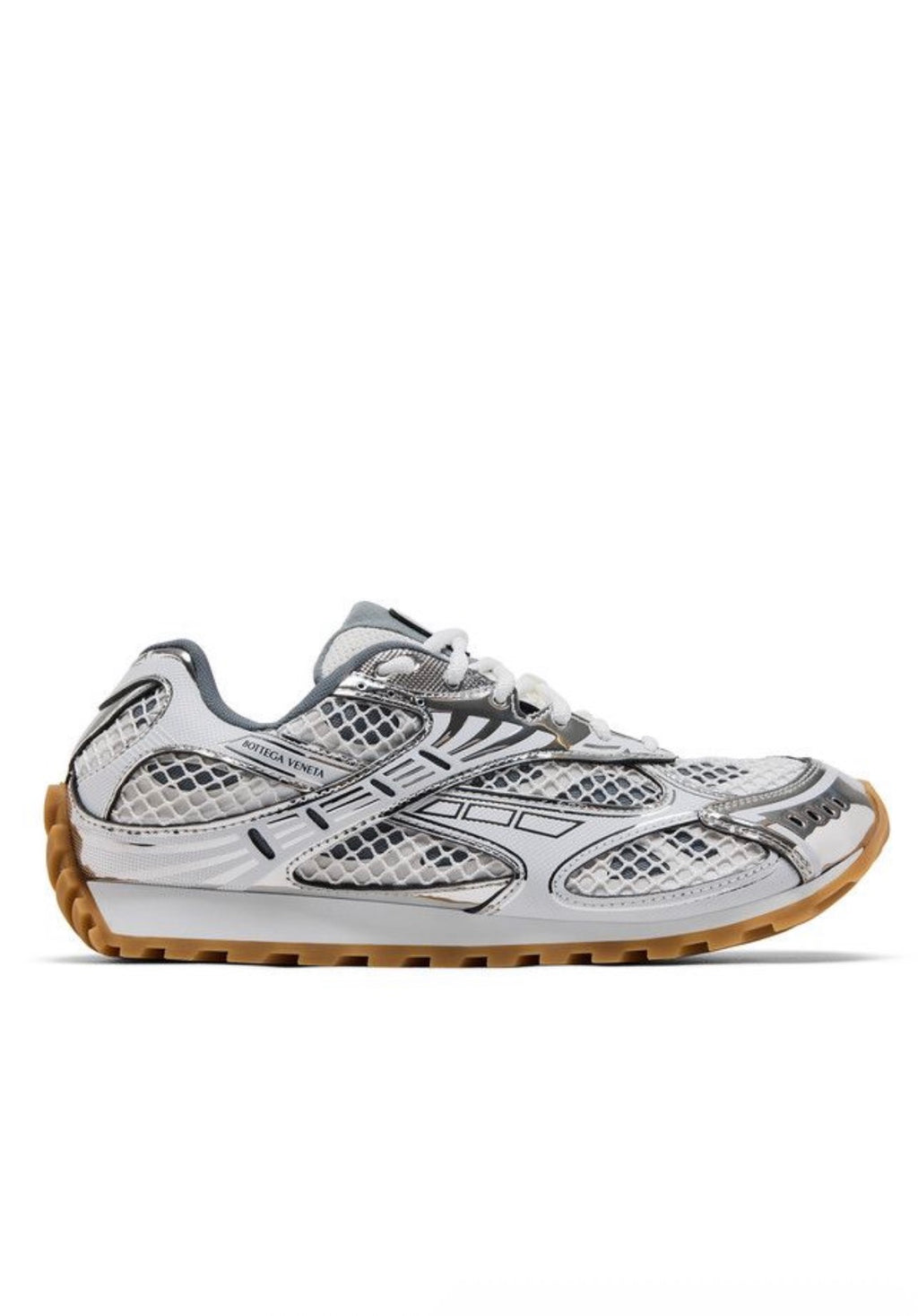 Bottega Veneta Orbit Silver