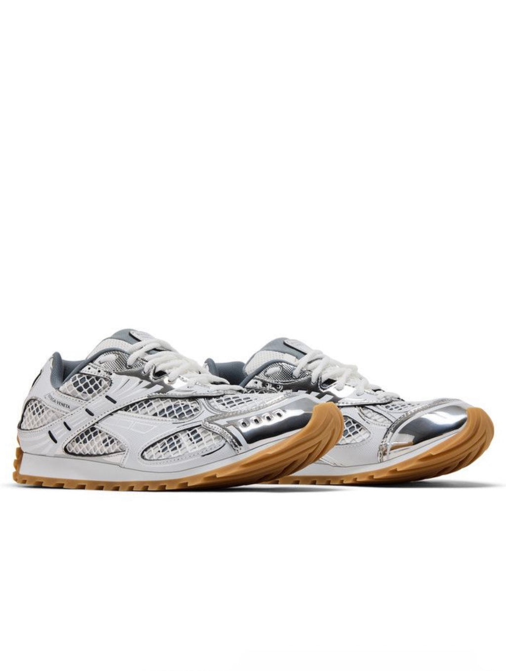 Bottega Veneta Orbit Silver