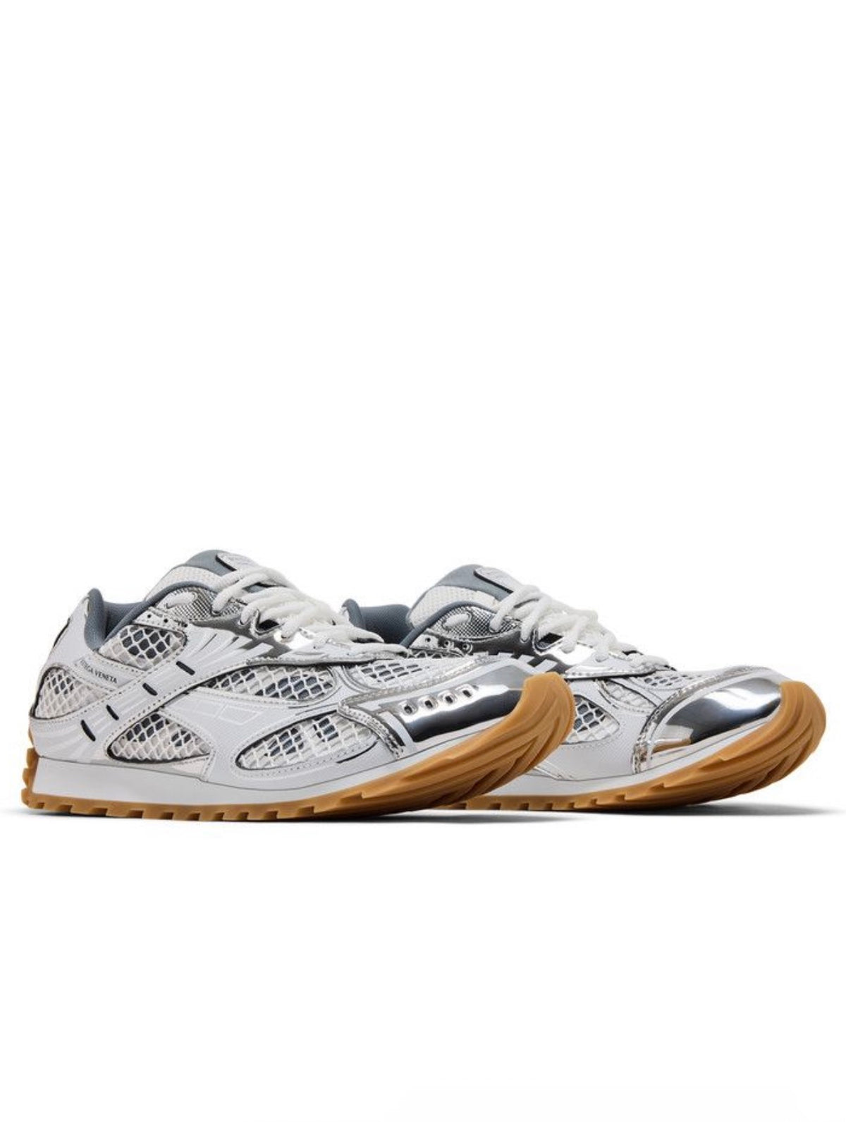 Bottega Veneta Orbit Silver