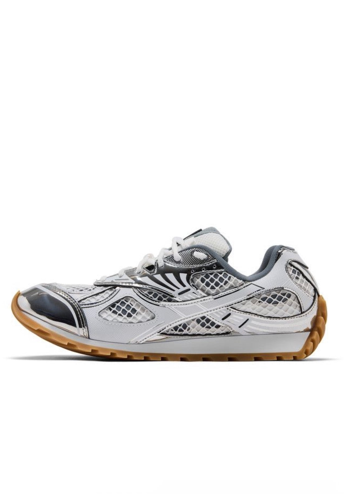 Bottega Veneta Orbit Silver