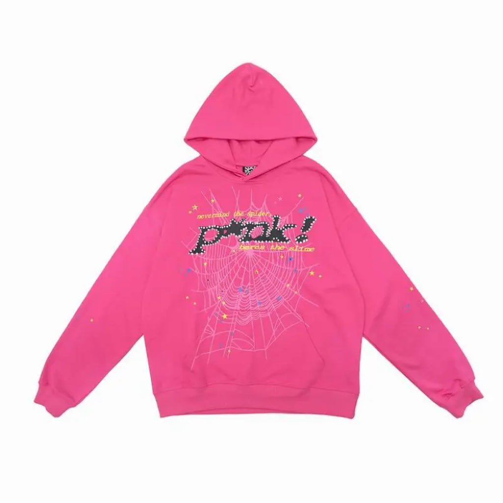 Sp5der P*NK Hoodie